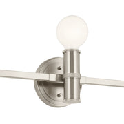 Kichler 55157NI Three Light Bath, Brushed Nickel (2)