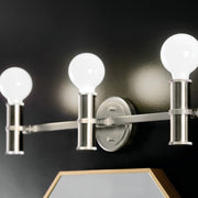Kichler 55157NI Three Light Bath, Brushed Nickel (6)
