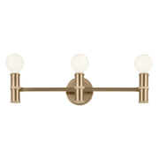 Kichler 55157CPZ Three Light Bath, Champagne Bronze (3)