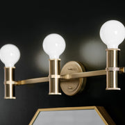 Kichler 55157CPZ Three Light Bath, Champagne Bronze (6)