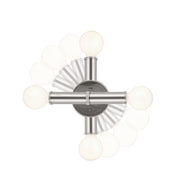 Kichler 55159PN Two Light Wall Sconce, Polished Nickel (2)