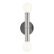 Kichler 55159PN Two Light Wall Sconce, Polished Nickel (4)