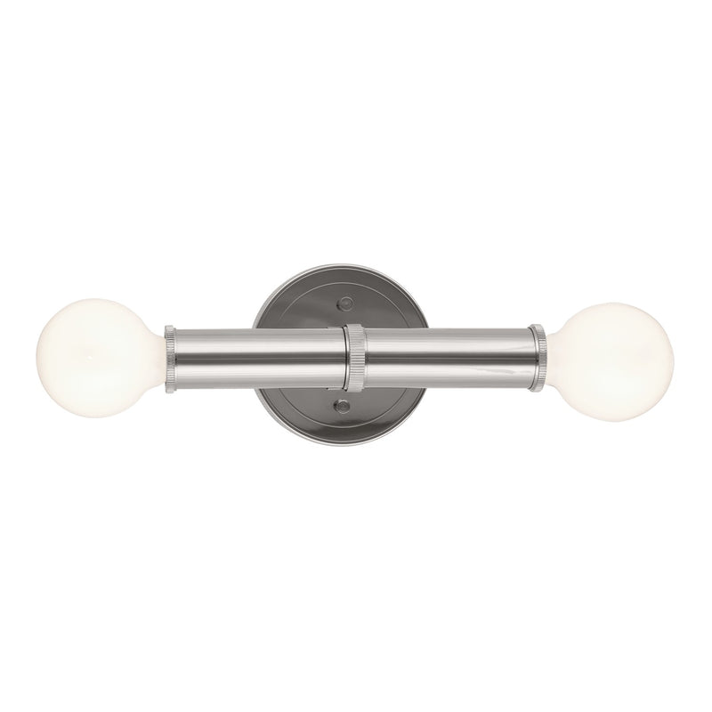 Kichler 55159PN Two Light Wall Sconce, Polished Nickel (5)