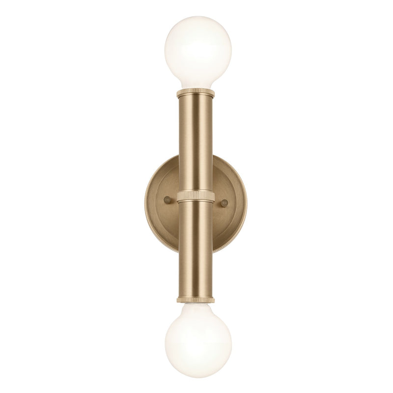 Kichler 55159CPZ Two Light Wall Sconce, Champagne Bronze (4)