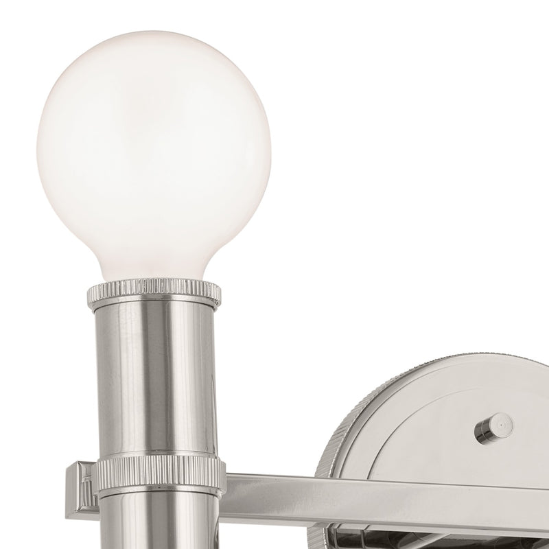 Kichler 55158PN Two Light Bath, Polished Nickel (2)