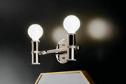 Kichler 55158PN Two Light Bath, Polished Nickel (5)