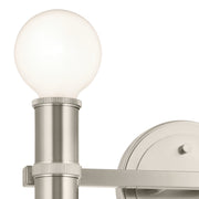 Kichler 55158NI Two Light Bath, Brushed Nickel (2)