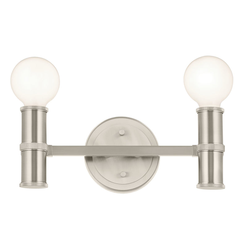 Kichler 55158NI Two Light Bath, Brushed Nickel (3)