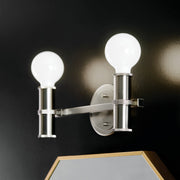 Kichler 55158NI Two Light Bath, Brushed Nickel (6)