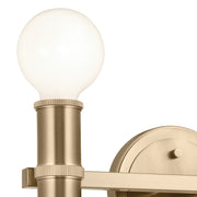 Kichler 55158CPZ Two Light Bath, Champagne Bronze (2)