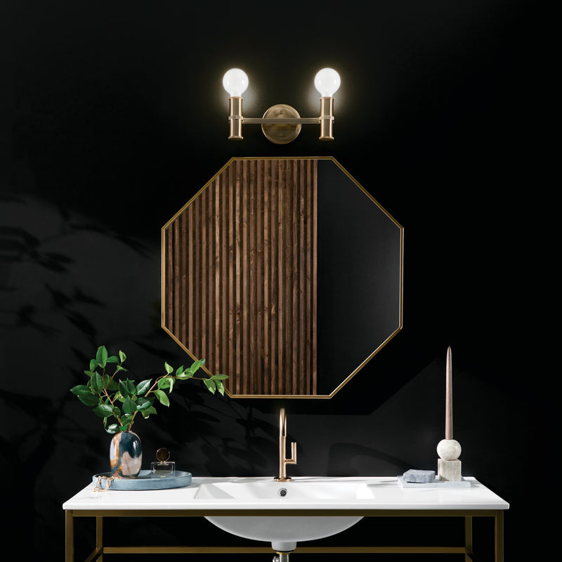 Kichler 55158CPZ Two Light Bath, Champagne Bronze (6)