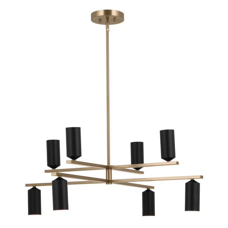 Kichler 52532CPZBK LED Chandelier, Champagne Bronze (5)