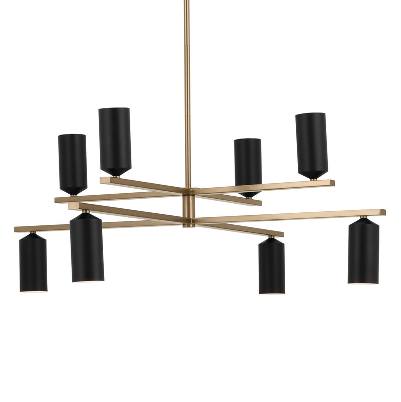 Kichler 52532CPZBK LED Chandelier, Champagne Bronze (6)
