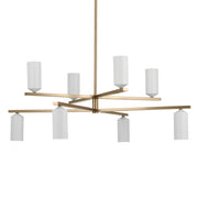 Kichler 52532CPZWH LED Chandelier, Champagne Bronze (3)