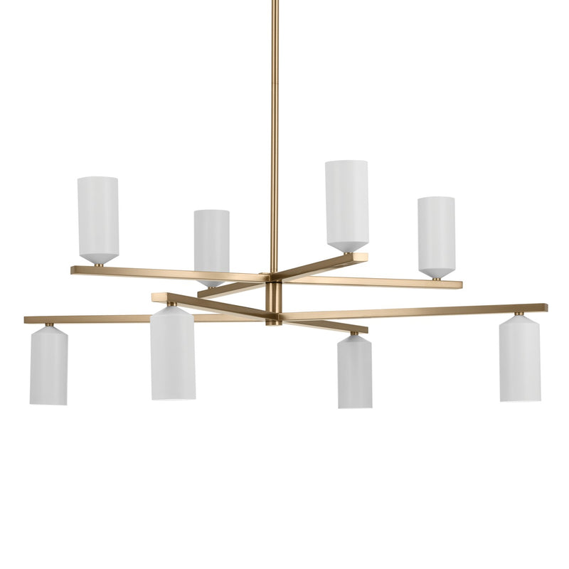 Kichler 52532CPZWH LED Chandelier, Champagne Bronze (3)
