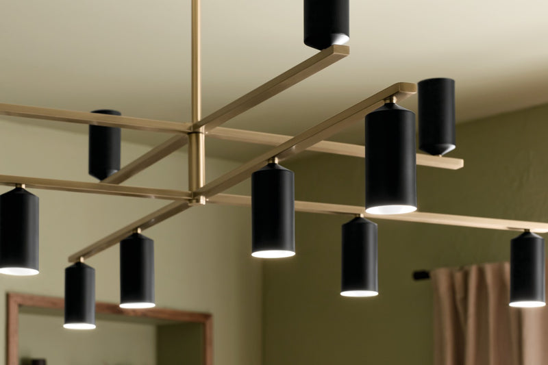 Kichler 52533CPZBK LED Chandelier, Champagne Bronze (4)