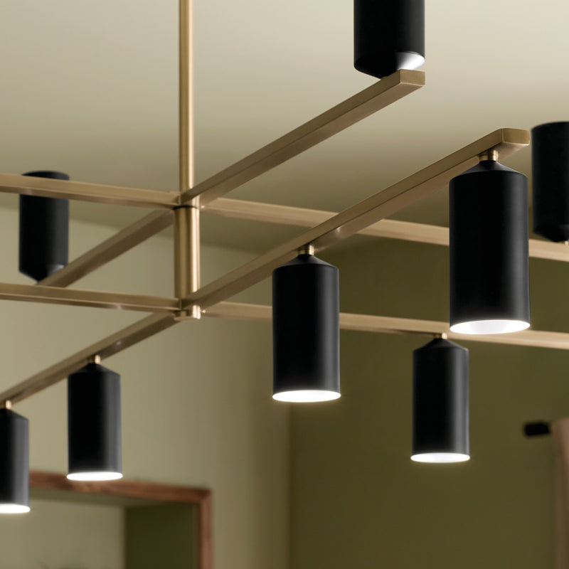 Kichler 52533CPZBK LED Chandelier, Champagne Bronze (5)
