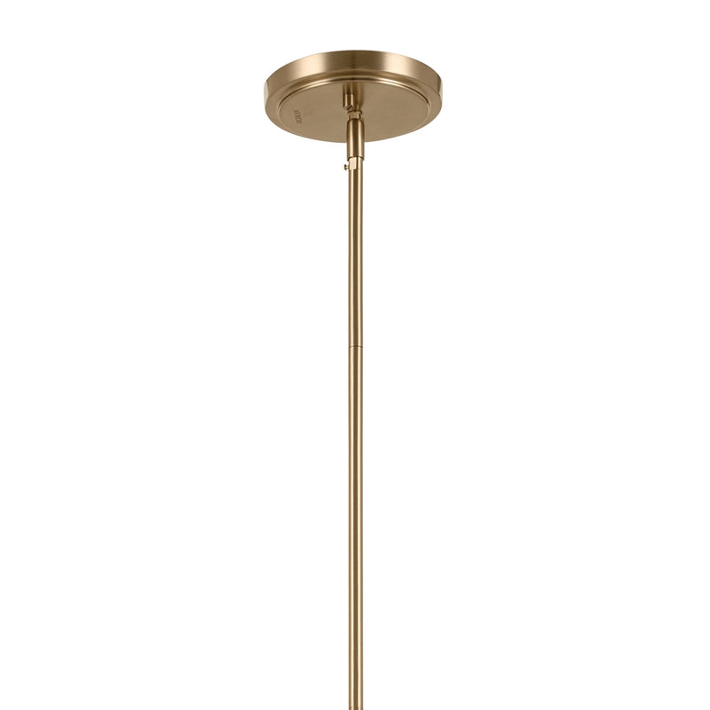 Kichler 52550CPZ Eight Light Chandelier, Champagne Bronze (2)
