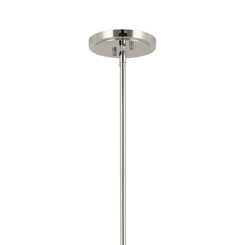 Kichler 52553PN Eight Light Chandelier, Polished Nickel (2)