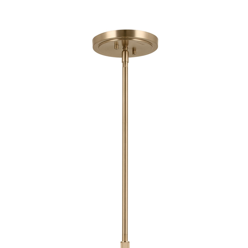 Kichler 52553CPZ Eight Light Chandelier, Champagne Bronze (2)