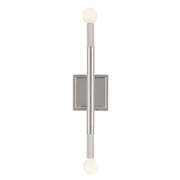 Kichler 52556PN Two Light Wall Sconce, Polished Nickel (4)