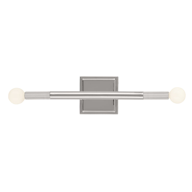 Kichler 52556PN Two Light Wall Sconce, Polished Nickel (5)