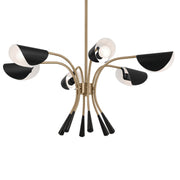 Kichler 52559CPZBK Six Light Chandelier, Champagne Bronze (5)