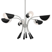Kichler 52559SN Six Light Chandelier, Satin Nickel (3)