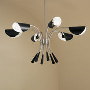 Kichler 52559SN Six Light Chandelier, Satin Nickel (5)