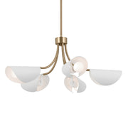 Kichler 52558CPZWH Five Light Chandelier/Semi Flush, Champagne Bronze (4)