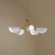 Kichler 52558CPZWH Five Light Chandelier/Semi Flush, Champagne Bronze (6)