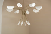 Kichler 52560CPZWH Eight Light Chandelier, Champagne Bronze (4)