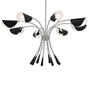 Kichler 52560SN Eight Light Chandelier, Satin Nickel (3)