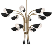 Kichler 52561CPZBK 12 Light Chandelier, Champagne Bronze (3)