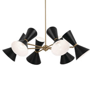 Kichler 52566CPZBK 12 Light Chandelier, Champagne Bronze (3)