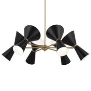 Kichler 52566CPZBK 12 Light Chandelier, Champagne Bronze (5)
