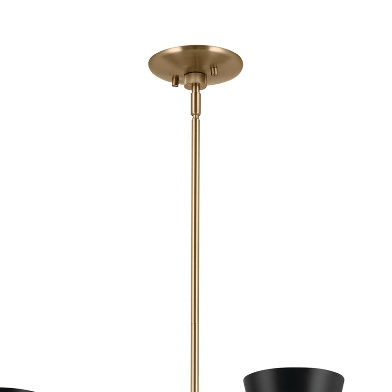 Kichler 52566CPZBK 12 Light Chandelier, Champagne Bronze (6)