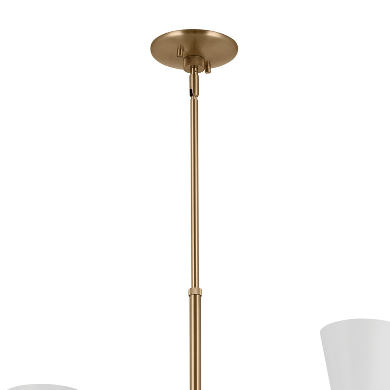 Kichler 52568CPZGRG 12 Light Foyer Chandelier, Champagne Bronze (6)