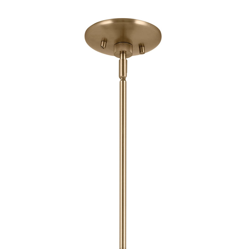 Kichler 52565CPZBK Six Light Chandelier, Champagne Bronze (6)