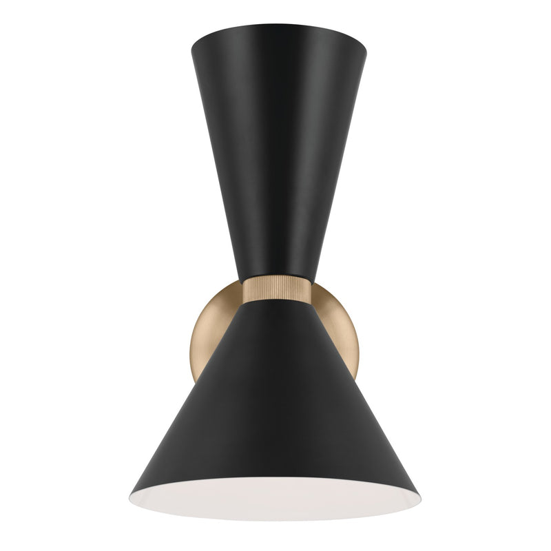 Kichler 52570CPZBK Two Light Wall Sconce, Champagne Bronze (5)