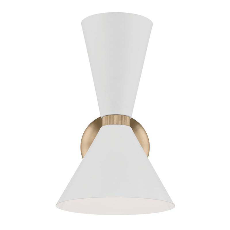 Kichler 52570CPZWH Two Light Wall Sconce, Champagne Bronze (5)