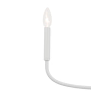 Kichler 52525WH Six Light Chandelier, White (3)