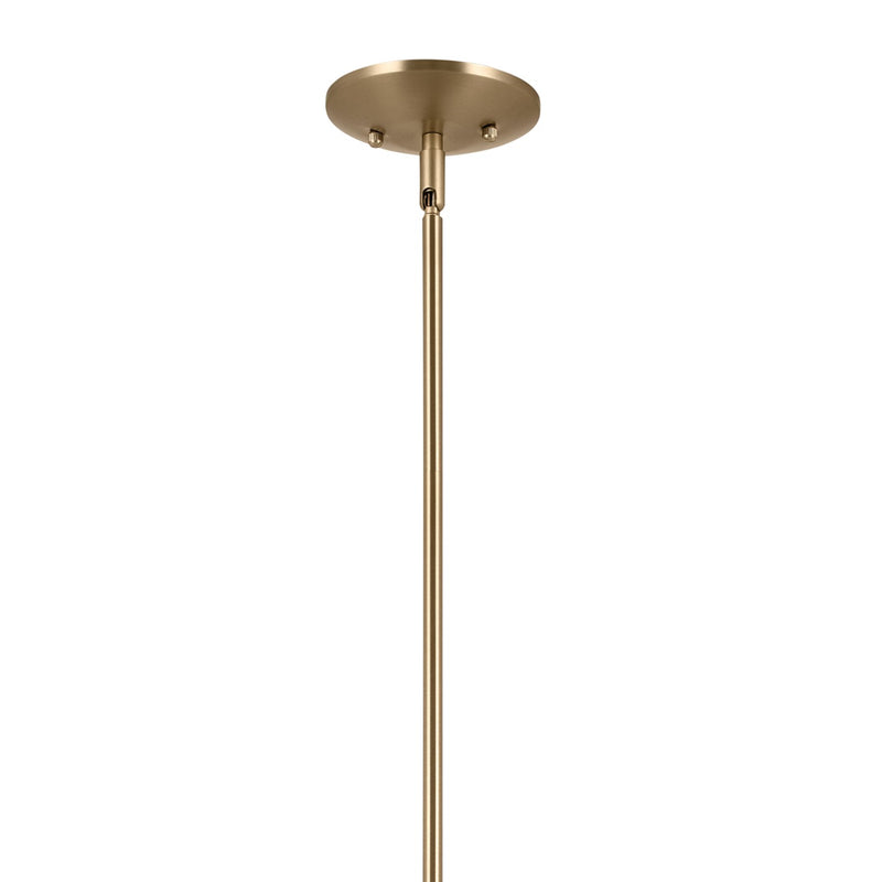 Kichler 52525CPZ Six Light Chandelier, Champagne Bronze (2)