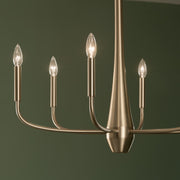 Kichler 52525CPZ Six Light Chandelier, Champagne Bronze (6)
