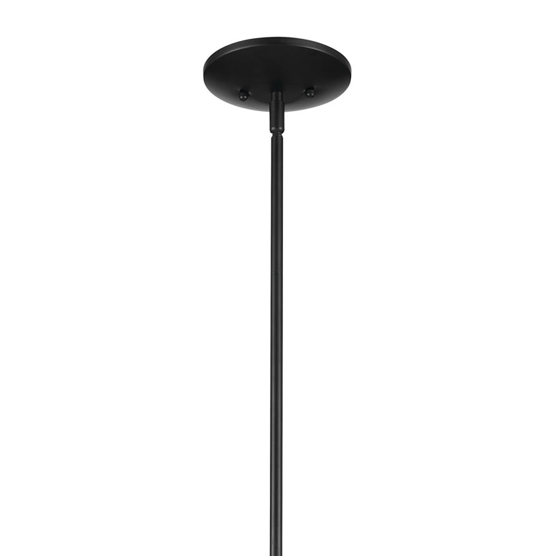 Kichler 52526BK Eight Light Chandelier, Black (2)