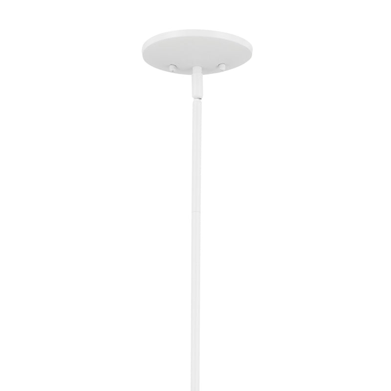 Kichler 52526WH Eight Light Chandelier, White (2)