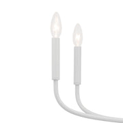 Kichler 52526WH Eight Light Chandelier, White (3)