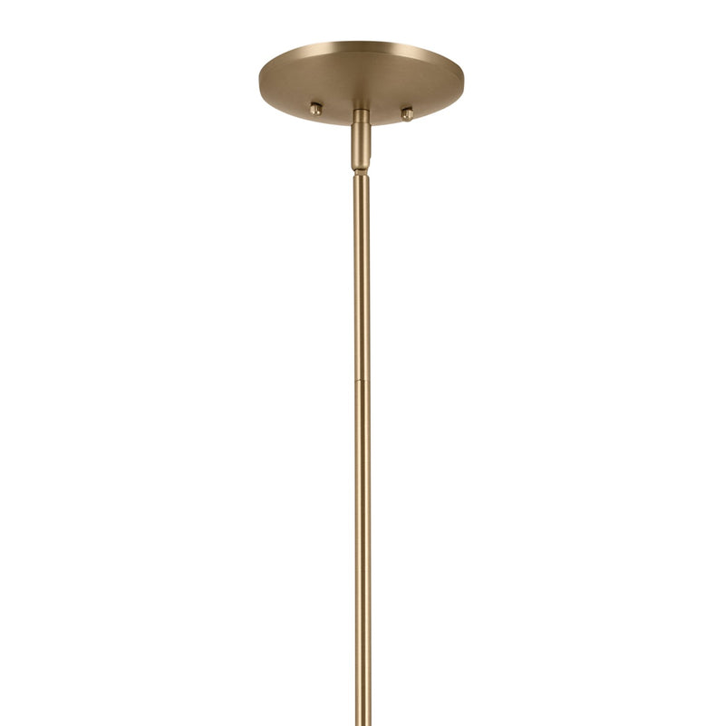 Kichler 52526CPZ Eight Light Chandelier, Champagne Bronze (2)