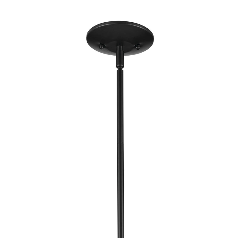 Kichler 52529BK One Light Pendant, Black (2)