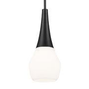 Kichler 52529BK One Light Pendant, Black (3)